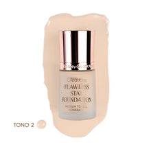 Cargar imagen en el visor de la galería, BASE FLAWLESS STAY FOUNDATION - BEAUTY CREATIONS