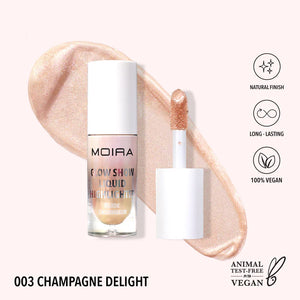 GLOW SHOW LIQUID HIGHLIGHTER ILUMINADORES MOIRA