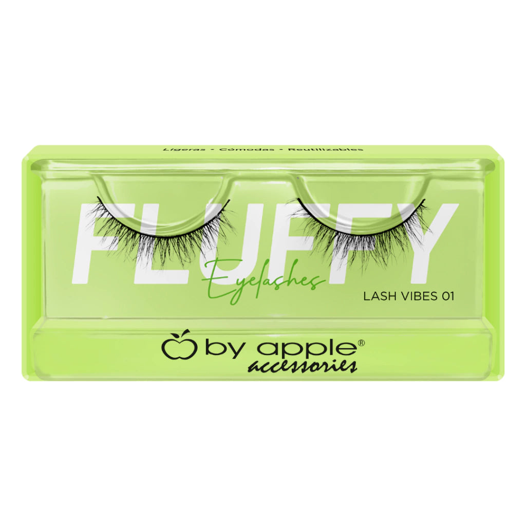 FLUFFY 01 LASH VIBES PESTAÑAS POSTIZAS BY APPLE ACCESORIES
