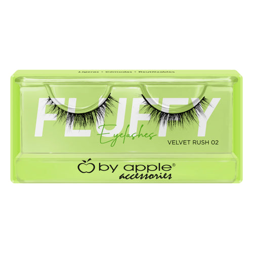 FLUFFY 02 VELVET RUSH PESTAÑAS POSTIZAS BY APPLE ACCESORIES