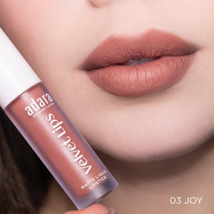VELVET LIPS ADARA COSMÉTICOS