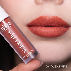 VELVET LIPS ADARA COSMÉTICOS