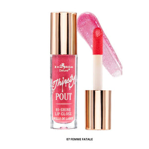 SET DE 4 GLOSS THIRSTY POUT SPICY  ITALIA DELUXE