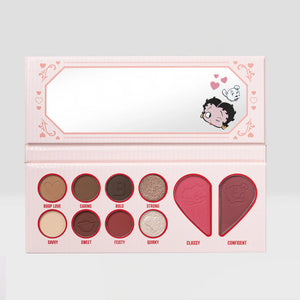 UNAFRAID TO BE ME SHADOW & FACE PALETTE BETTY BOOP X BEAUTY CREATIONS