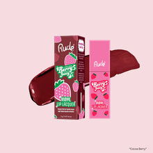 Cargar imagen en el visor de la galería, BERRY JUICY VINYL LIP LACQUER RUDE COSMETICS
