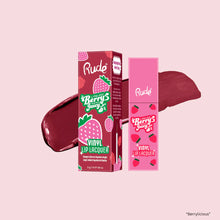 Cargar imagen en el visor de la galería, BERRY JUICY VINYL LIP LACQUER RUDE COSMETICS