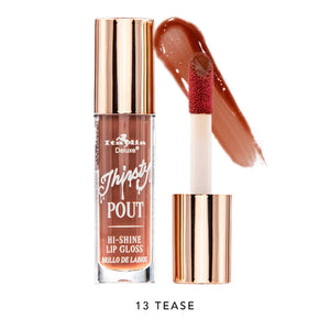SET DE 4 GLOSS THIRSTY POUT NAUGHTY ITALIA DELUXE