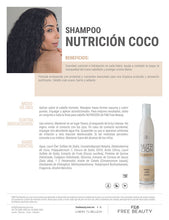 Cargar imagen en el visor de la galería, SHAMPOO NUTRICIÓN COCO FREE BEAUTY