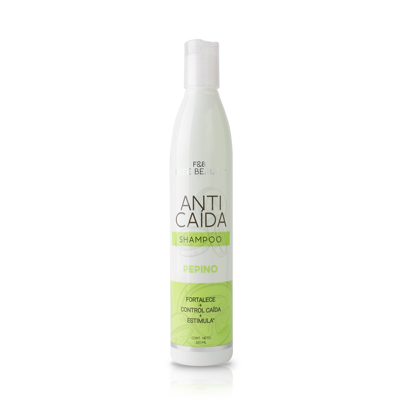 SHAMPOO ANTICAÍDA PEPINO FREE BEAUTY
