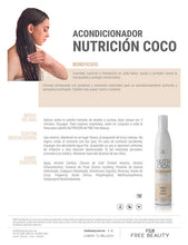 Cargar imagen en el visor de la galería, ACONDICIONADOR NUTRICIÓN COCO FREE BEAUTY