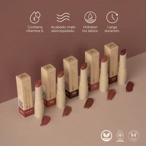 LABIAL VELVET EN BARRA  ATENEA