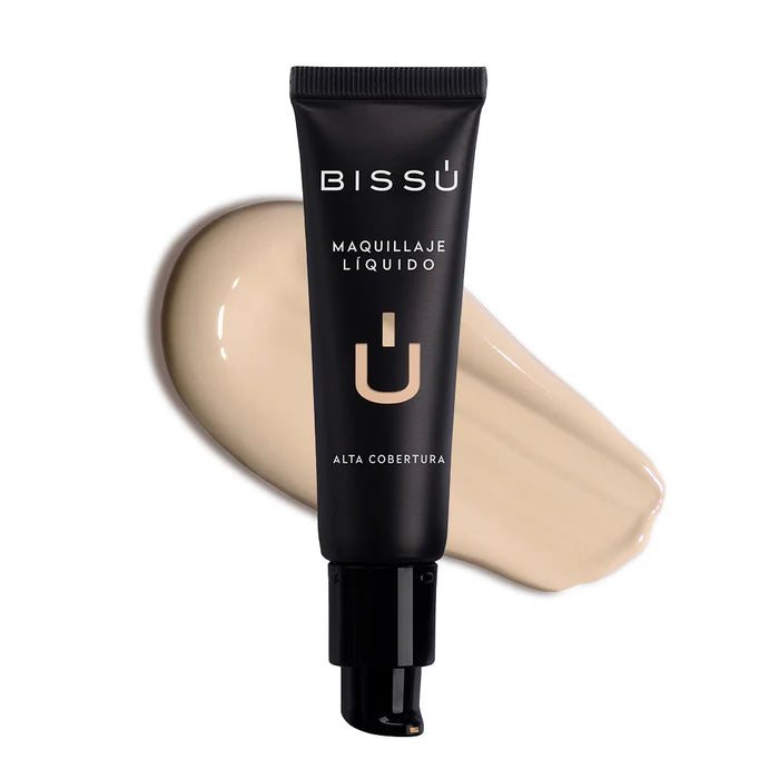 MAQUILLAJE LÍQUIDO ALTA COBERTURA BISSU