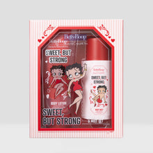 Cargar imagen en el visor de la galería, SET BETTY BOOP &quot;SWEET BUT STRONG&quot; BODY MIST AND LOTION SET  BEAUTY CREATIONS