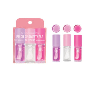 PINCH OF SWEETNESS SET TRIO DE ACEITE DE LABIOS PH BEAUTY CREATIONS