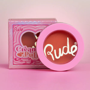 CREAM PUFF NATURAL BLUSH RUDE COSMETICS