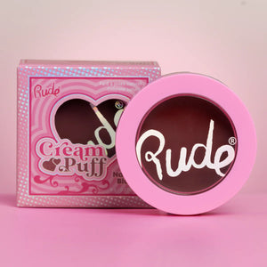 CREAM PUFF NATURAL BLUSH RUDE COSMETICS