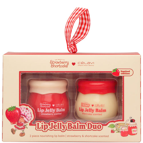 LIP JELLY BALM DÚO STRAWBERRY SHORTCAKE X CELAVI