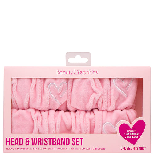 SET DE DIADEMA Y MUÑEQUERA BEAUTY CREATIONS