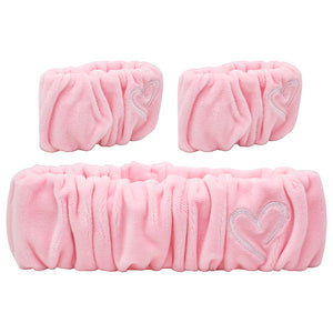 SET DE DIADEMA Y MUÑEQUERA BEAUTY CREATIONS
