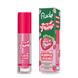 BERRY PLUMP PLUMPING LIP GLOSS RUDE COSMETICS