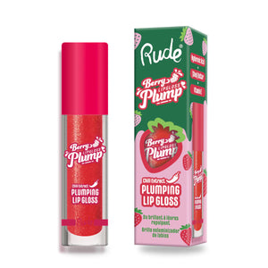 BERRY PLUMP PLUMPING LIP GLOSS RUDE COSMETICS