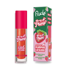 Cargar imagen en el visor de la galería, BERRY PLUMP PLUMPING LIP GLOSS RUDE COSMETICS