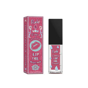 LIP OIL MASSAGE TINTED & PLUMPING LIP OIL RUDE COSMETICS