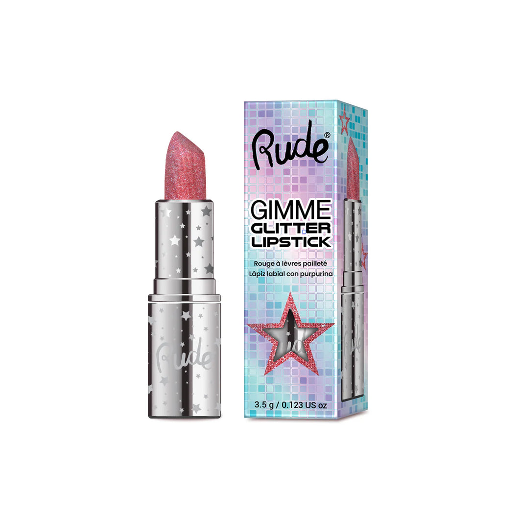 GIMME GLITTERS LIPSTICK RUDE