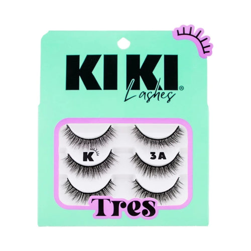 TRIO DE PESTAÑAS TRES A  KIKI LASHES