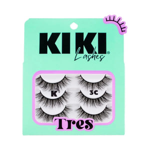 TRIO DE PESTAÑAS TRES C KIKI LASHES