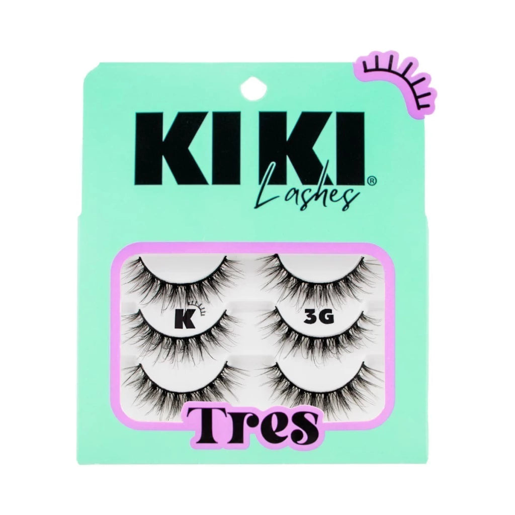 TRIO DE PESTAÑAS TRES G KIKI LASHES
