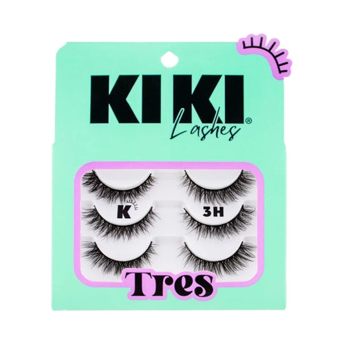TRIO DE PESTAÑAS TRES H KIKI LASHES