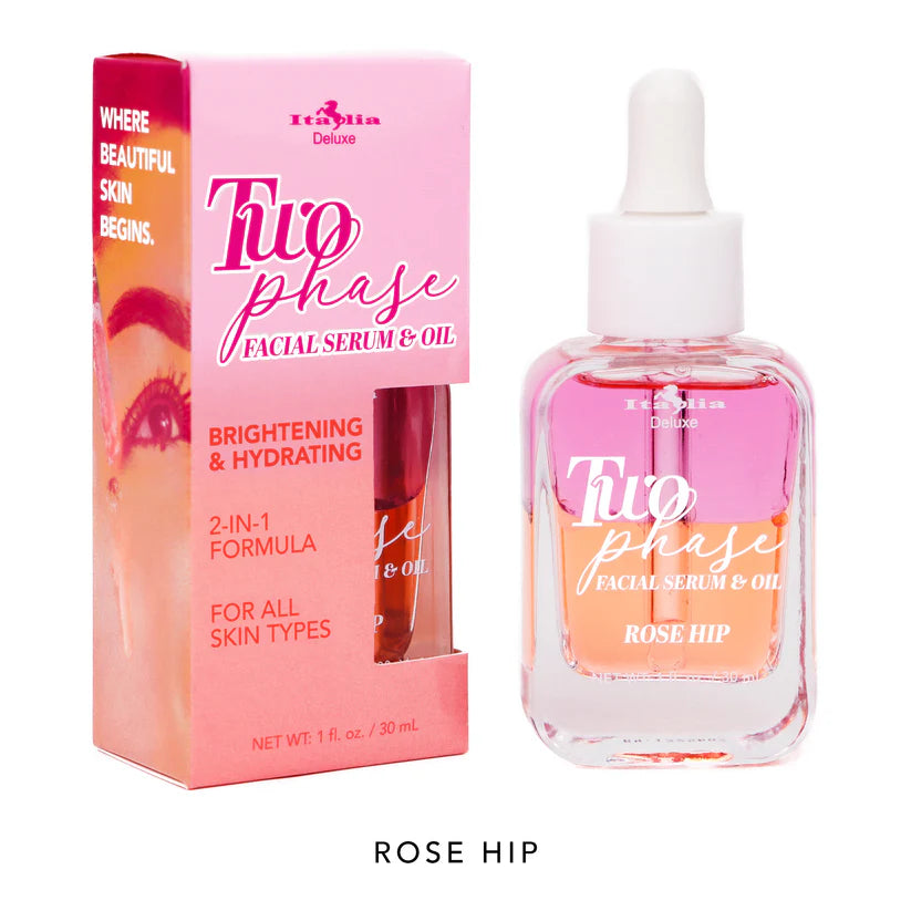ROSA MOSQUETA THO PHASE FACIAL SERUM & OIL ITALIA DELOUXE