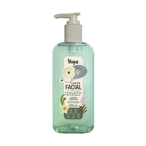 JÁBON DE EXTRACTO DE ÁRBOL DE TÉ Y PEPINO YUYA