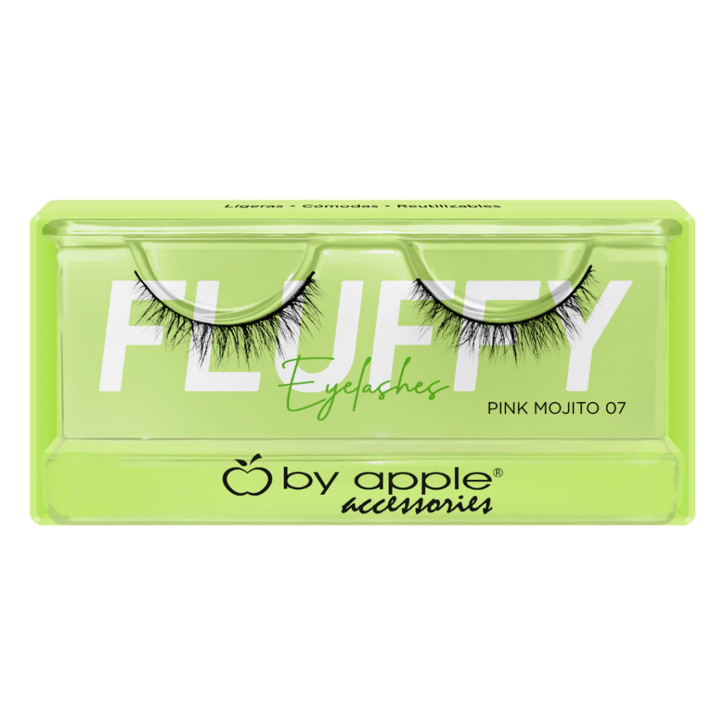 FLUFFY 07 PINK MOJITO PESTAÑAS POSTIZAS BY APPLE ACCESORIES
