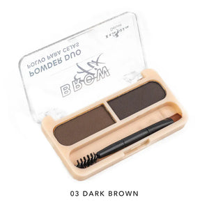 DÚO DE POLVOS PARA FIJAR CEJAS ITALIA DELUXE
