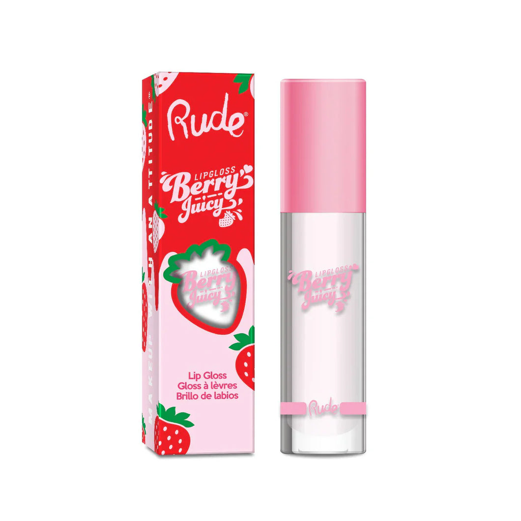 BERRY JUICY LIP GLOSS RUDE COSMETICS