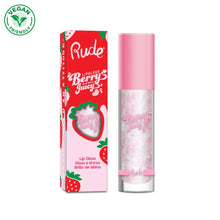 Cargar imagen en el visor de la galería, BERRY JUICY LIP GLOSS RUDE COSMETICS