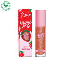 Cargar imagen en el visor de la galería, BERRY JUICY LIP GLOSS RUDE COSMETICS
