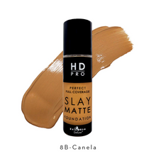 Cargar imagen en el visor de la galería, BASE DE MAQUILLAJE LIQUIDA HD PRO SLAY MATTE LIQUID FOUNDATION 8B ITALIA DELUXE