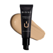 Cargar imagen en el visor de la galería, MAQUILLAJE LÍQUIDO ALTA COBERTURA BISSU
