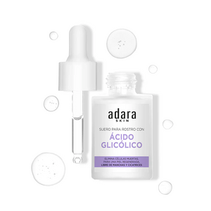 SUERO CON ÁCIDO GLICÓLICO ADARA PARIS
