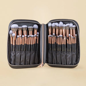 KIT DE BROCHAS DE MAQUILLAJE FLAWLESS X46 PCS ATENEA BEAUTY