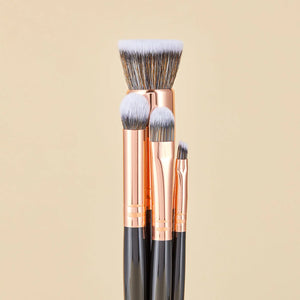 KIT DE BROCHAS DE MAQUILLAJE FLAWLESS X46 PCS ATENEA BEAUTY