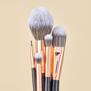 KIT DE BROCHAS DE MAQUILLAJE FLAWLESS X46 PCS ATENEA BEAUTY