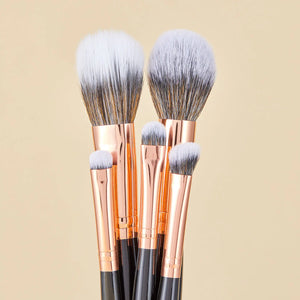 KIT DE BROCHAS DE MAQUILLAJE FLAWLESS X46 PCS ATENEA BEAUTY