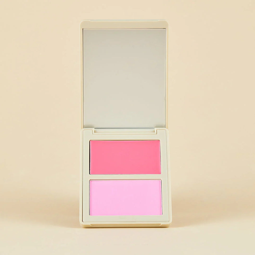 RUBOR EN DÚO ALLURE CREMA Y POLVO COMPACTO ATENEA BEAUTY