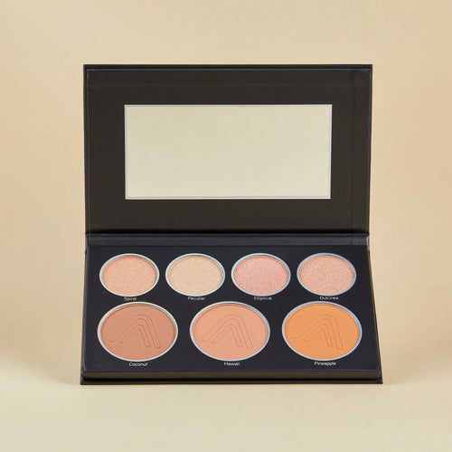 PALETA DE CONTORNOS E ILUMINADOR GLAMBLACK ATENEA BEAUTY