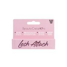 Cargar imagen en el visor de la galería, LASH ATTACH GLUE BLACK APPLICATOR PESO NETO 4.3G BEAUTY CREATIONS