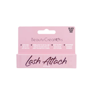 LASH ATTACH GLUE BLACK APPLICATOR PESO NETO 4.3G BEAUTY CREATIONS